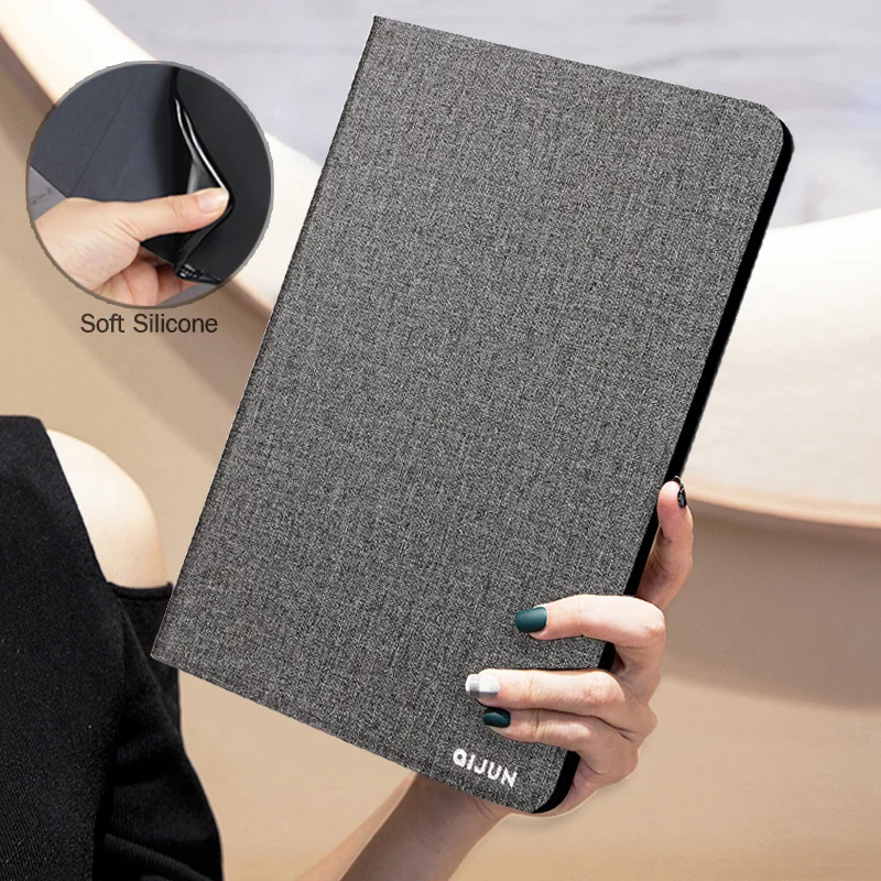 

For xiaomi No. 1 7.9-inch mipad tablet case, soft silicone rubber case and PU leather, with foldable retro support, mipad No. 1