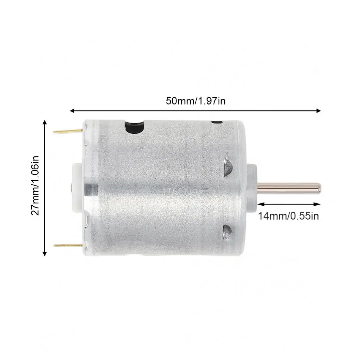 RS365SV DC Motor DC6-24V 19800RPM High Speed Micro Carbon Brush DC Motor for Hair Dryer