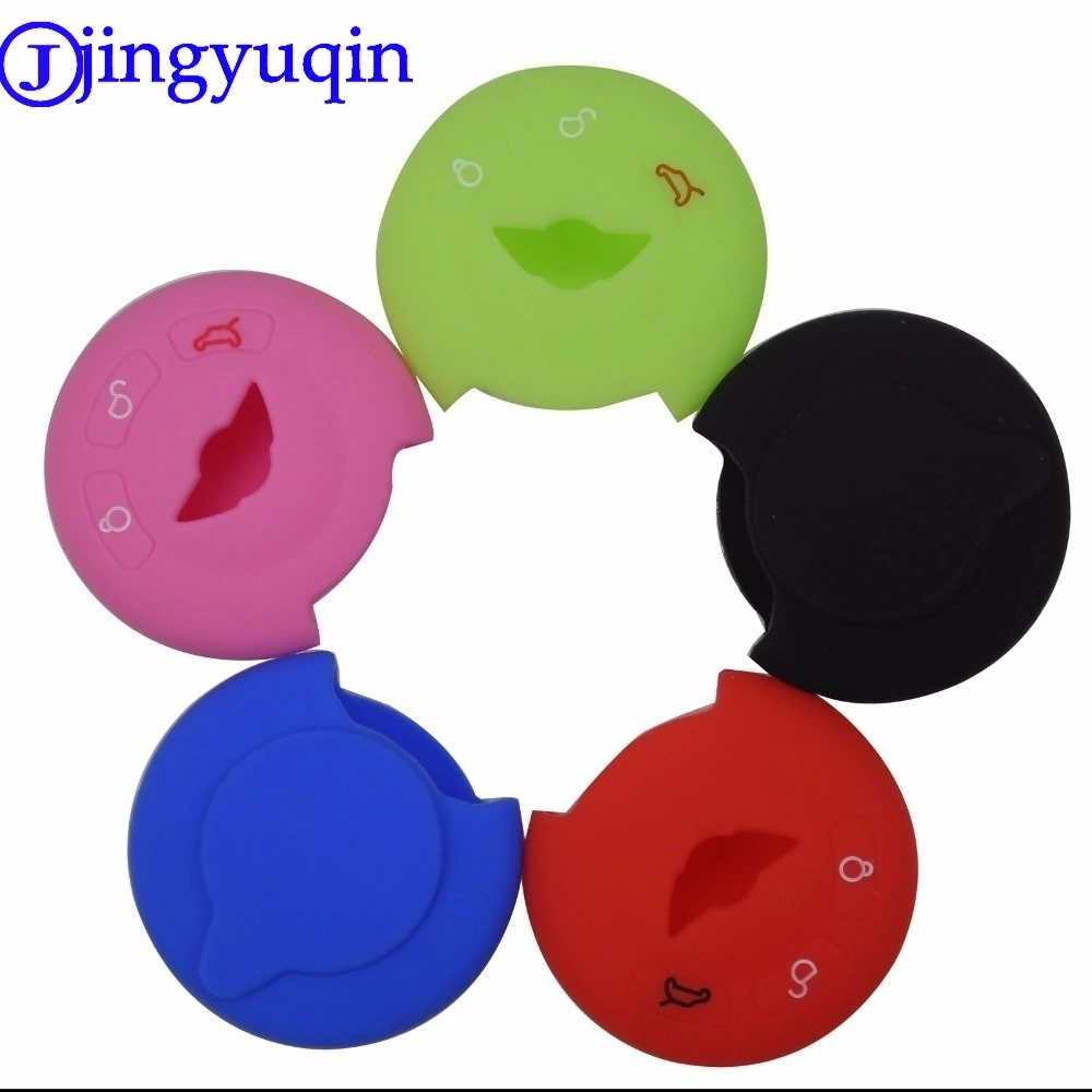 

Jingyuqin, 3 кнопки, дистанционное управление, брелок, для BMW Mini Cooper Auto Silicone