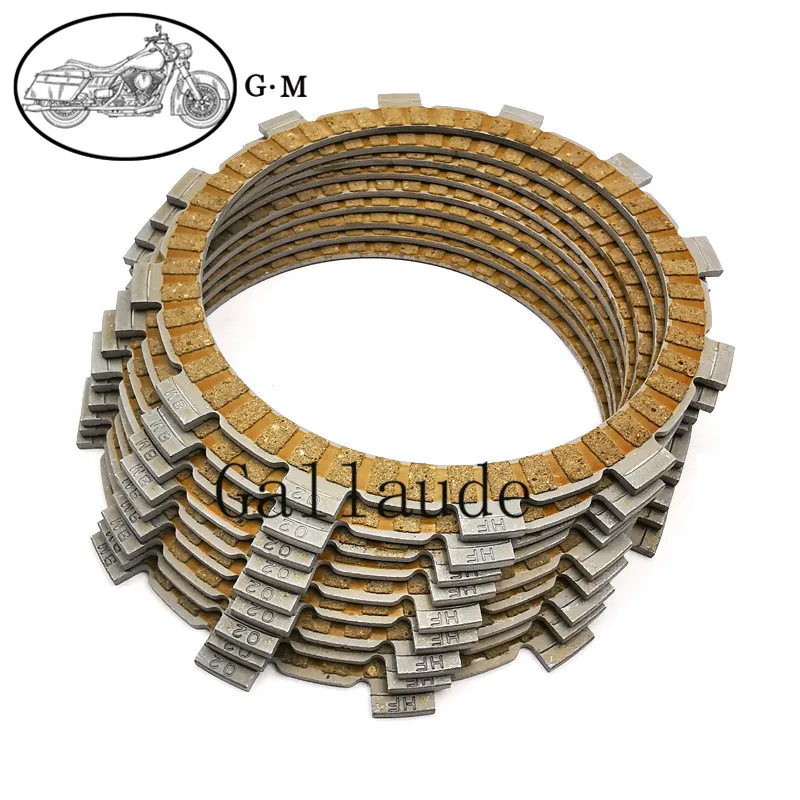 Friction Clutch Plates Disc For BMW F650GS 08-17 F700GS 13-15 F800GS Adv 13-20 F800GT 13-20 F800R 09-18  F800S F800ST 06-12