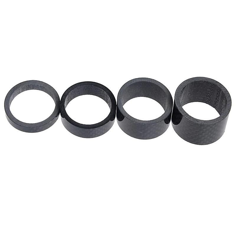 Wanyifa Carbon Fiber Bicycle Washer Stem Spacers to Fix The Bicycle MTB Accessories 5mm 10mm 15mm 20mm Glossy&Matte