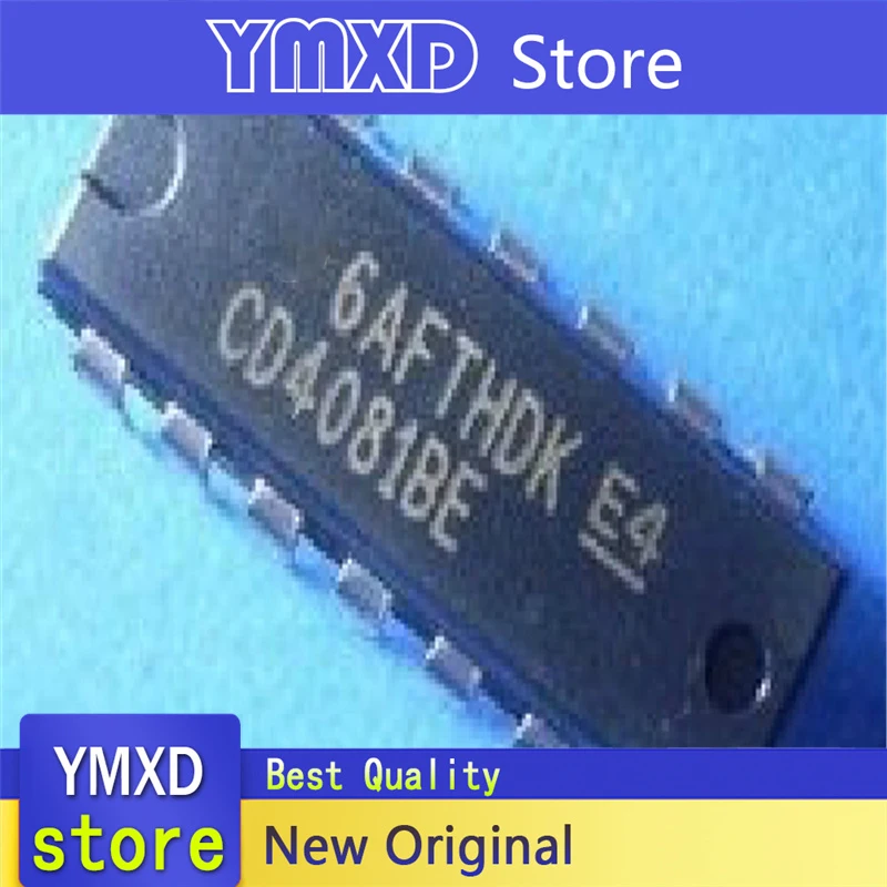 

10pcs/lot New Original CD4081BE CD4081 four 2 input and door DIP-14 In Stock