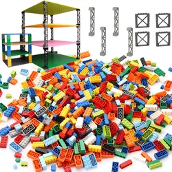 Moc DIY Building Blocks Brick Classic Bulk Set Compatible Assembles Particles Children Creative Enlighten Toys with Gift 1600PCS