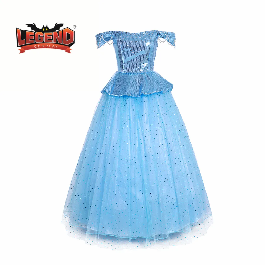 

Princess sequin Dress Adult princess classic ball gown dress anime princess cosplay costume sequin dress adult