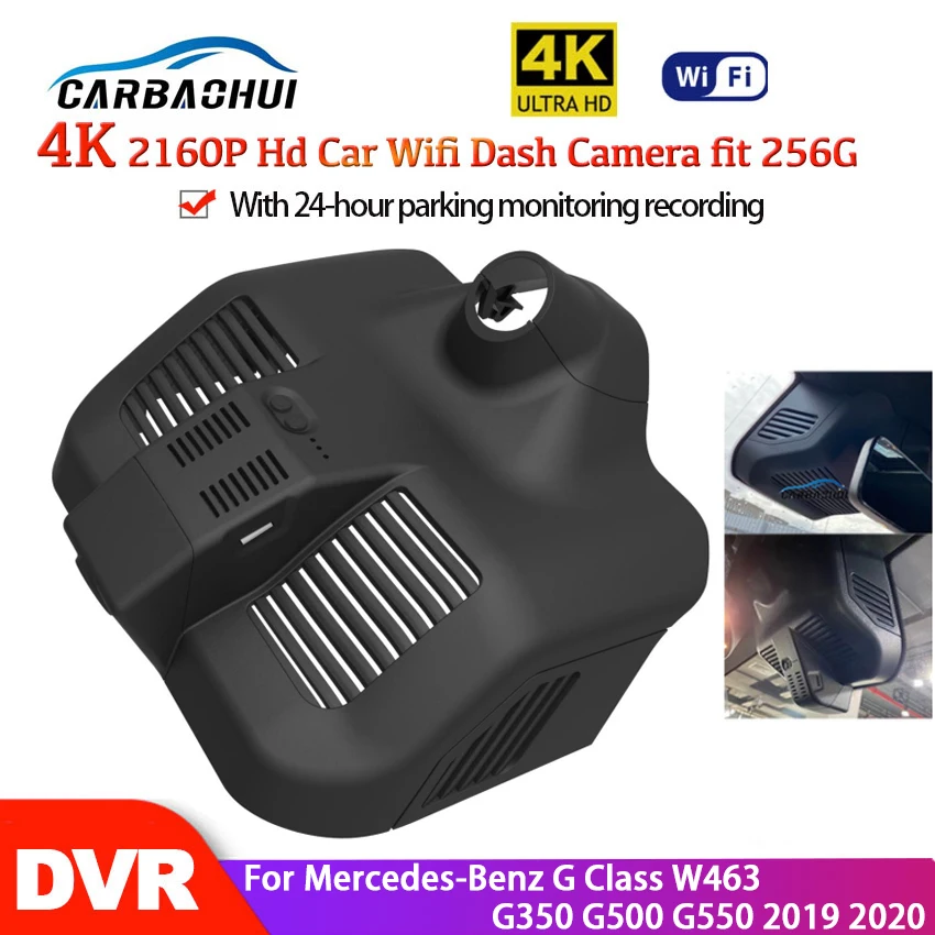 

Dash cam HD 4K Car DVR Wifi 24h Parking Monitoring Night Vision Special For Mercedes-Benz G Class W463 G350 G500 G550 2019 2020