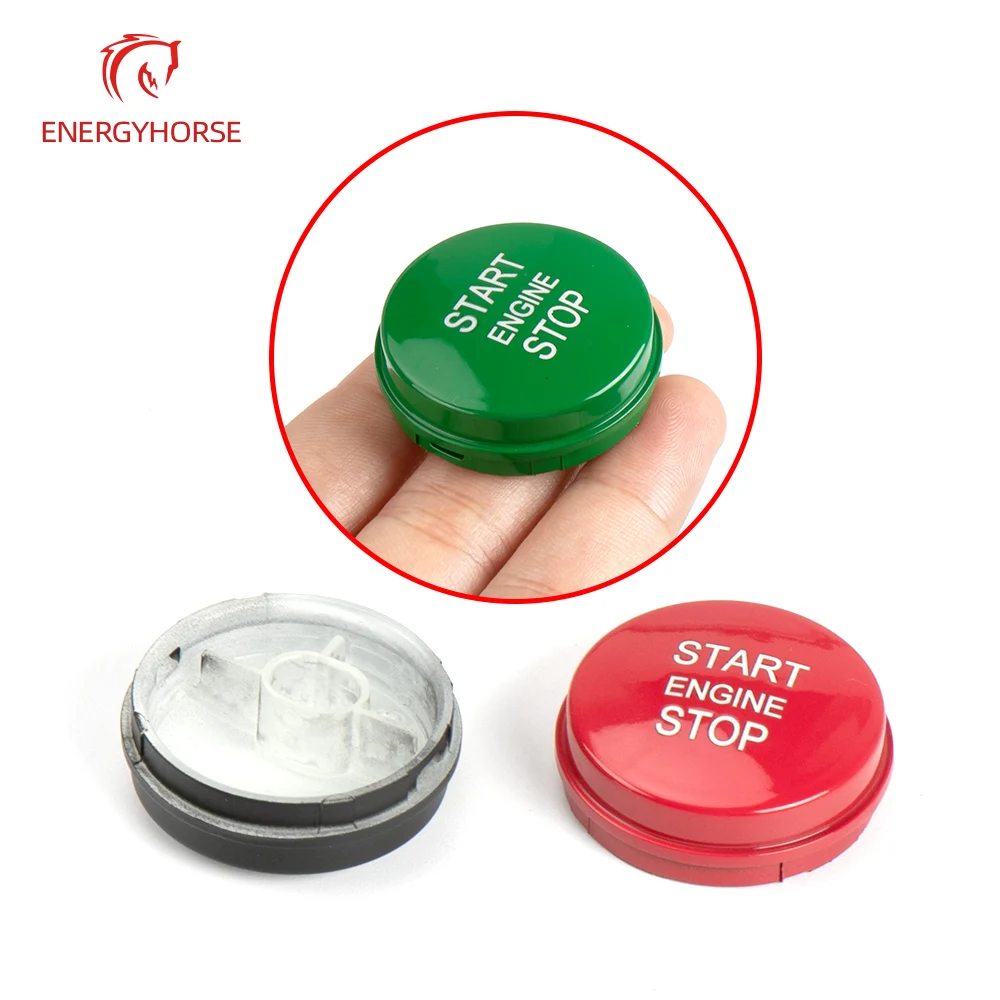 Car Start Stop Engine Button Switch Cover For Land Range Rover Car One-key Start Button Engine Ignition Switch Cover 2010-2012