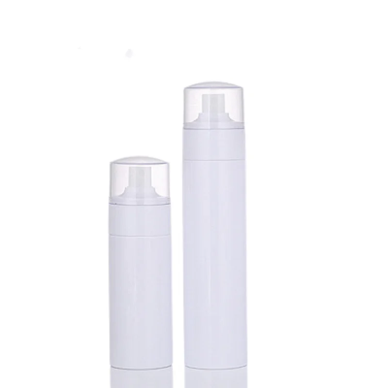 100Ml 120Ml 150Ml 200Ml Lege Ronde Plastic Witte Fles Huisdier Spuiten Flesjes Hervulbare Cosmetische Verpakking Container 15 Stuks