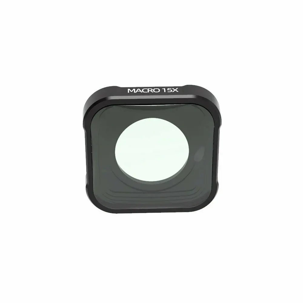 Macro 15X HD Lens Vlog Shooting Filter for Gopro Hero 9 10 11 12 Black Action Camera Accessories