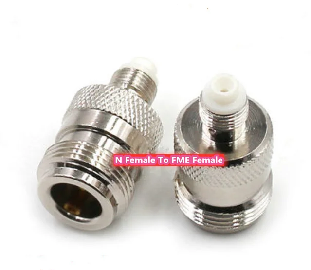 1pc adaptador n macho plug & fêmea jack para fme macho plug & fêmea jack rf conector coaxial