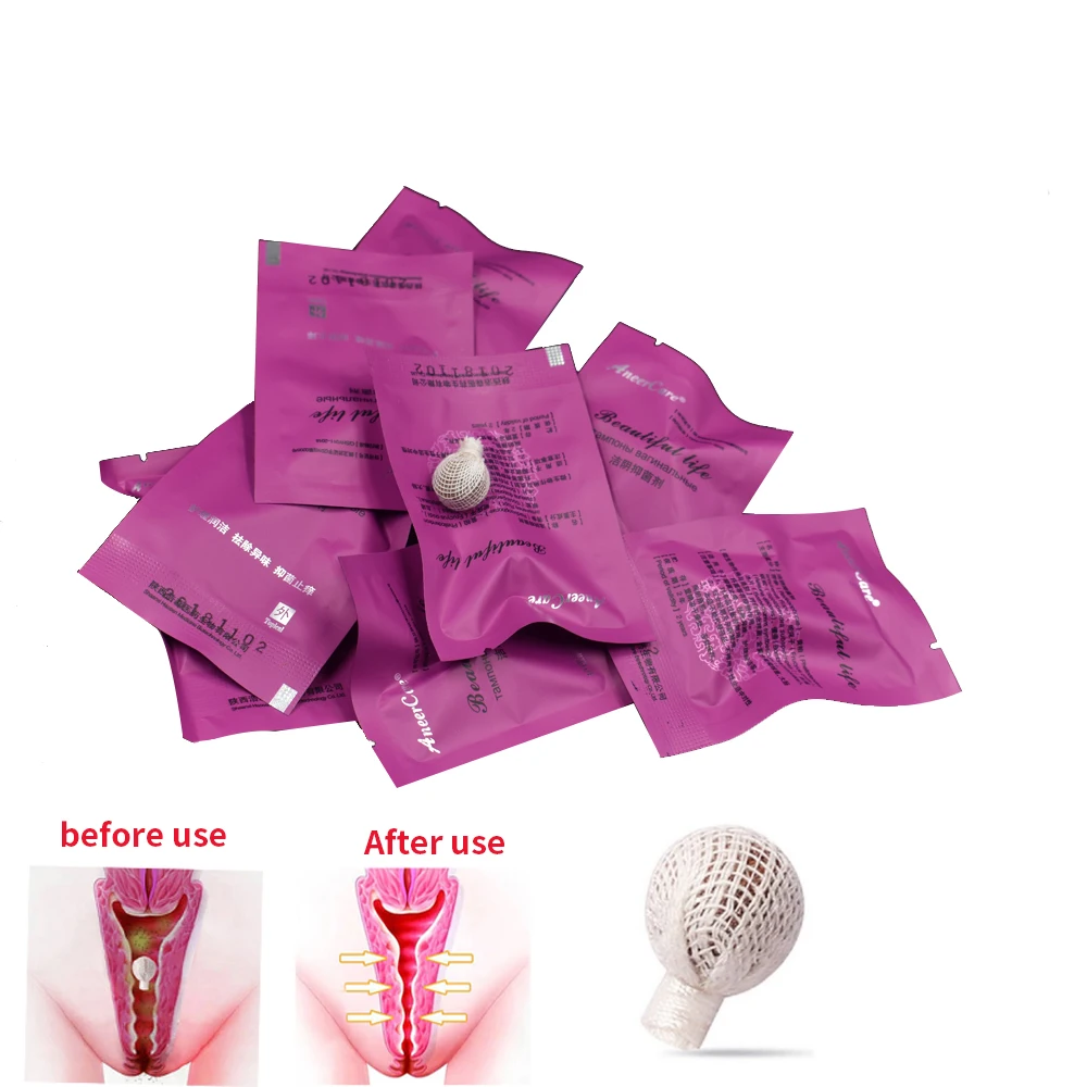 10Pcs Yoni Products Detox Pearls Cleansing Female Hygiene Chinese Medicines Vagina Care Medical Tampons for Women Gynaecology