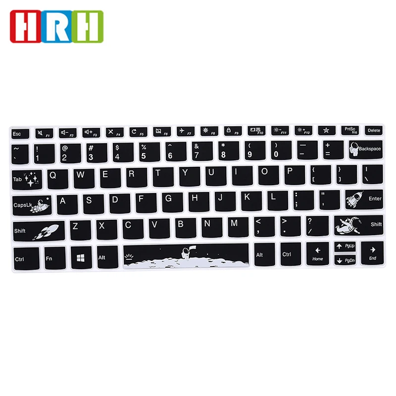 

HRH English language Keyboard Covers Keypad Skin Protector Protective Film For Lenovo Xiaoxin 13 Pro 2019Xiaoxin PRO 13S 2019