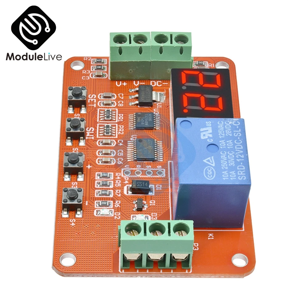 Imagem -04 - Compatível de Voltagem Led Digital Medição de Voltagem Carregamento Descarga Monitoramento Limite Duplo Janela de Comparação Dc12v Dvb01