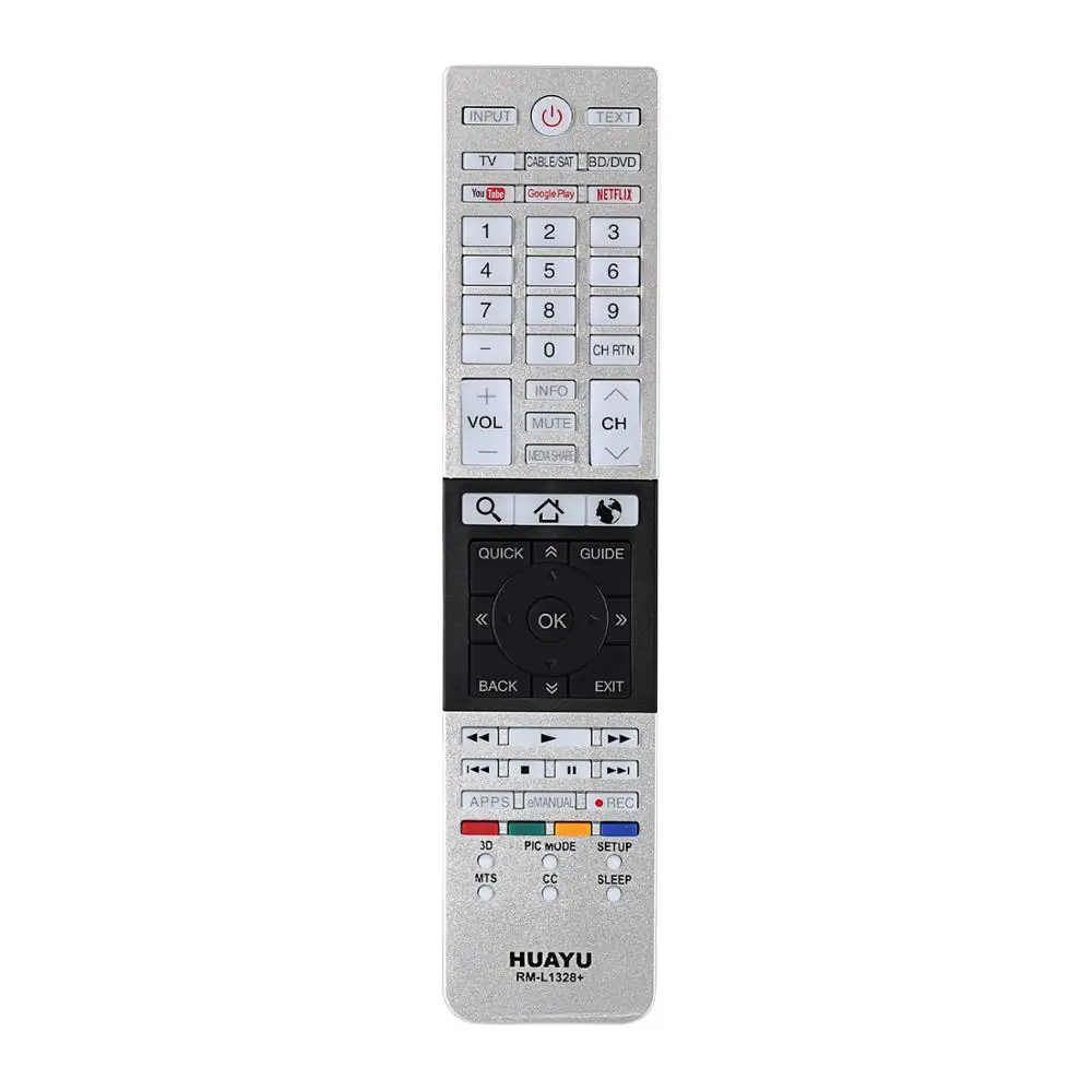 Universal Remote Control for Toshiba TV CT-90465 CT-90462 CT-8054 90420 90394 CT-90382 CT-90378 90388 CT-90369 90444 CT-90430