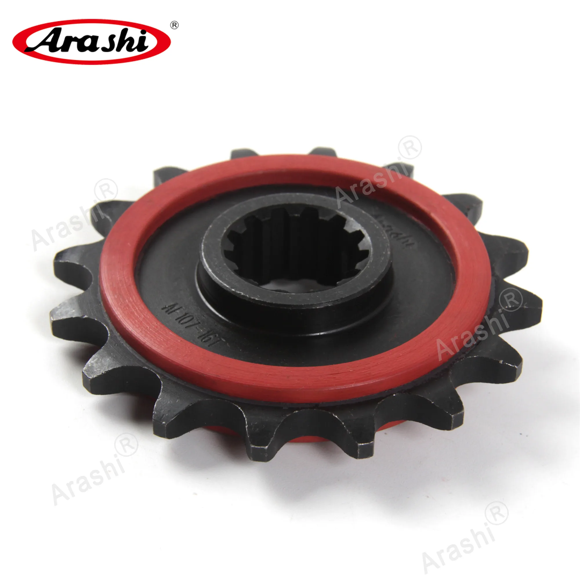 Arashi 16T / 520 Rubber Cushioned Motorcycle Front Sprocket For HONDA CT700 / D / N / ND / DCT 2014 2015 2016 CT700D CT700DCT