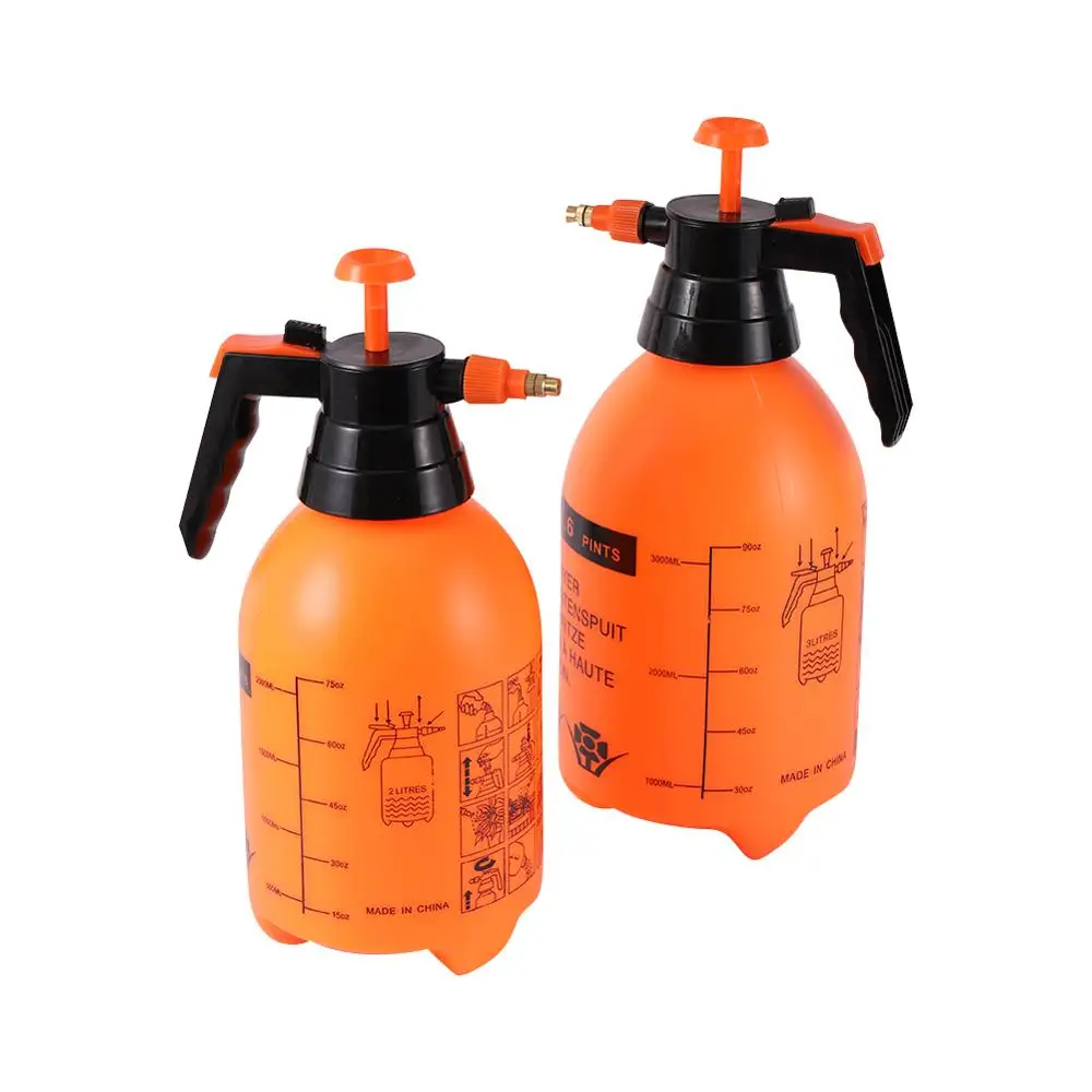 Pulverizadores de agua de desinfección a presión manual, botella de pulverización, bomba de compresión de aire, rociador de jardín, regadera de