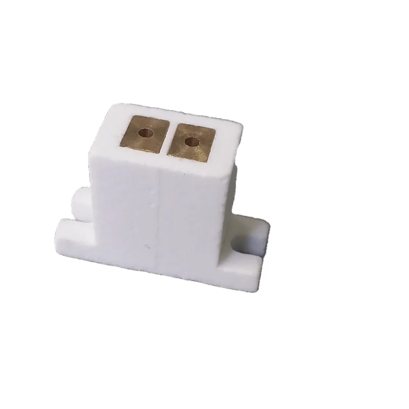 

Projector lamp holder halogen bulb ceramic lamp holder G6.35 GY6.35 GZ6.35 Tungsten halogen lamp holder porcelain holder