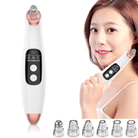 Electric Facial Pore Cleaner Exfoliator Face Blackhead Remover Acne Vacuum Deep Cleaning Cleanser Suction Machine Skin Care Tool