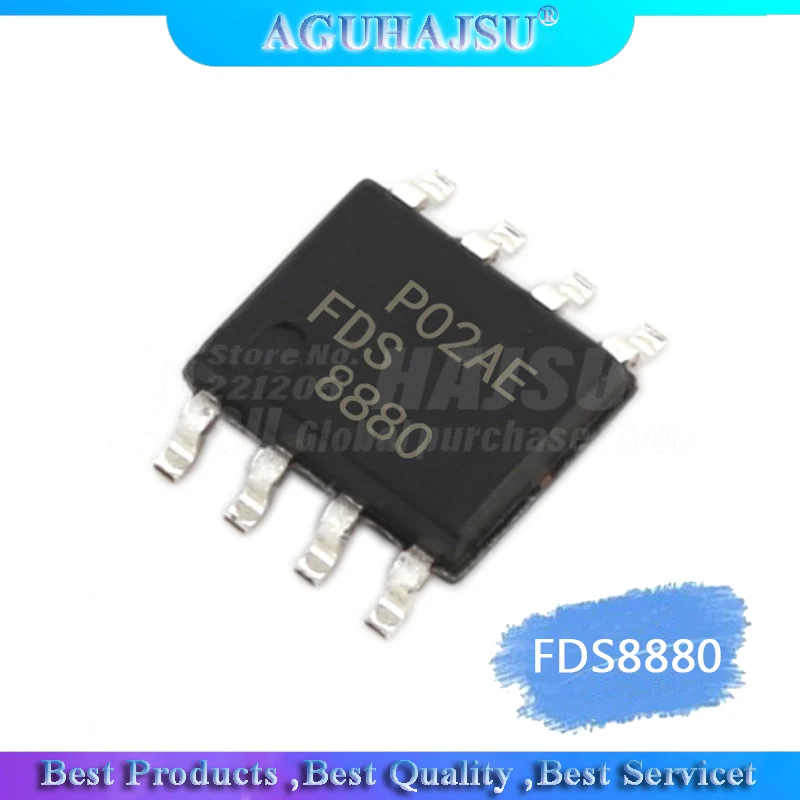 10PCS FDS4435 4435 MOSFET SOP-8 FDS8880 FDS8884 FDS8958A FDS8958 4435 8880 8884 8958 SOP New Original