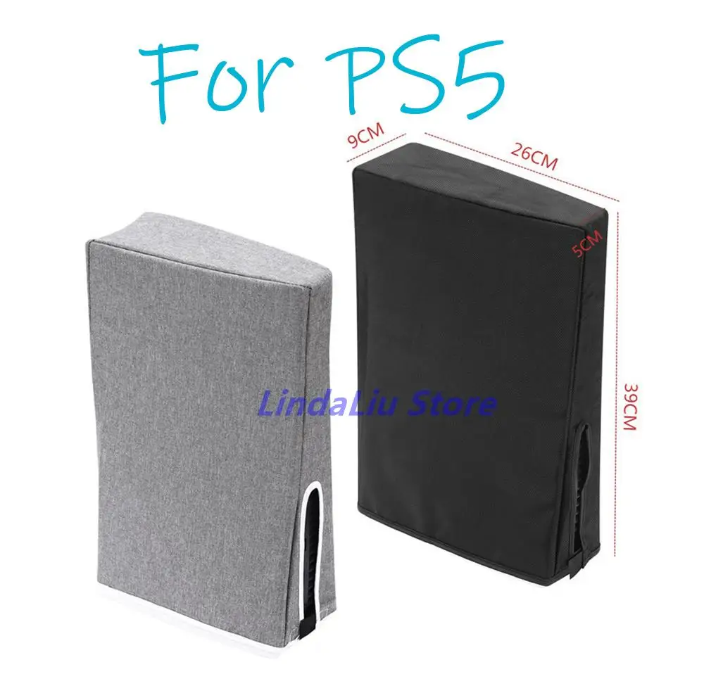 20pcs Black Gray Dust Cover Dust Guard Waterproof Protective Case for PS5 Game Console Dustproof Bag Sleeve Guard