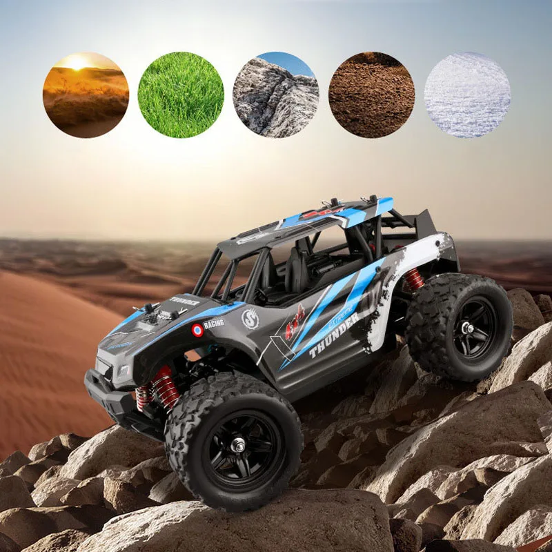 JTY Toys 4WD RC Car 50km/h High Speed Remote Control Off-Road Cars Radio Controlled Monster Climbing Vehicles For Children Toy