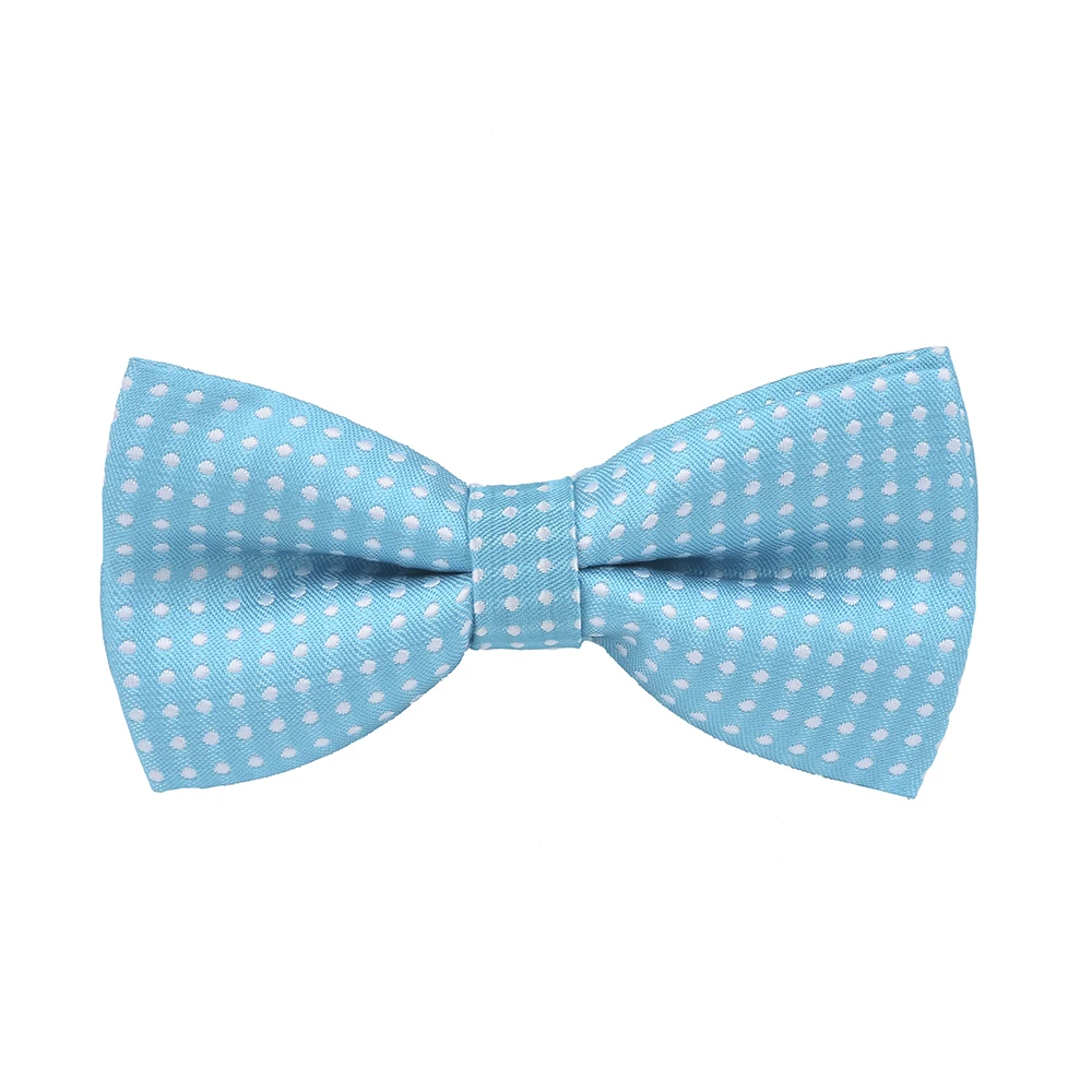 HUISHI Kid's Bow Tie High Quality Flexible Young Bowtie Smooth Necktie Soft Matte Butterfly Decorative Pattern Solid Color Ties