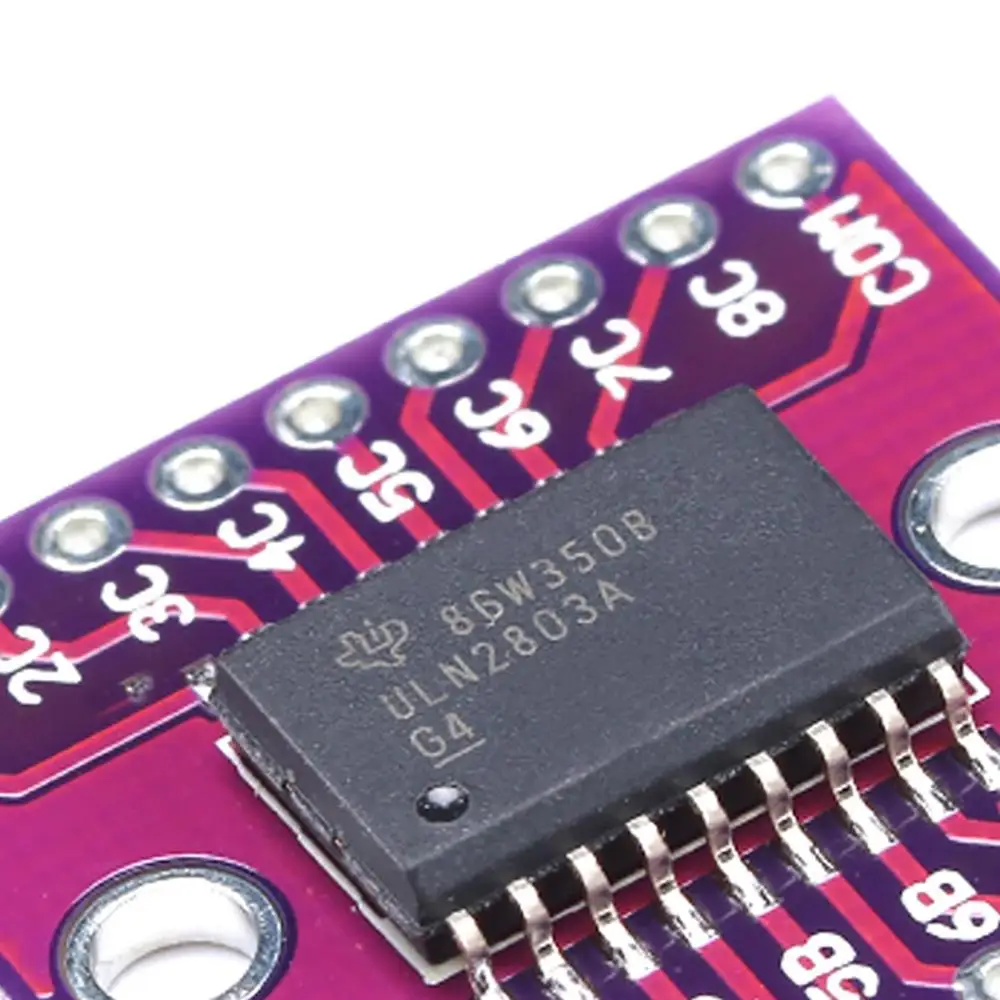 10 Pcs CJMCU-2803 ULN2803A Darlington Transistor Array Driver Modulo di Alta Tensione di Tenuta E di Alta Corrente