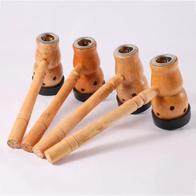 Gourd Type Bamboo Moxibustion Box Mugwort Moxa Roll Burner Heating Acupuntura Massage Therapy Health Care Warm Body Massager