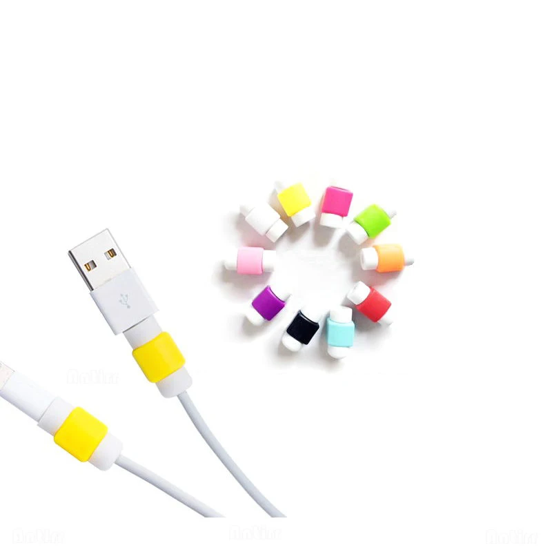 Mini osłonka na kabel USB ochrona przewodu osłona przewodu do telefonu Tablet ładowarka danych linia słuchawek chroniona osłona