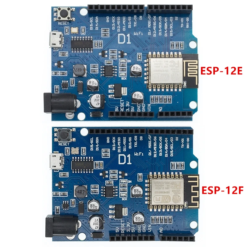 ESP-12E ESP-12F D1 WiFi uno based ESP8266 shield for arduino Compatible IDE