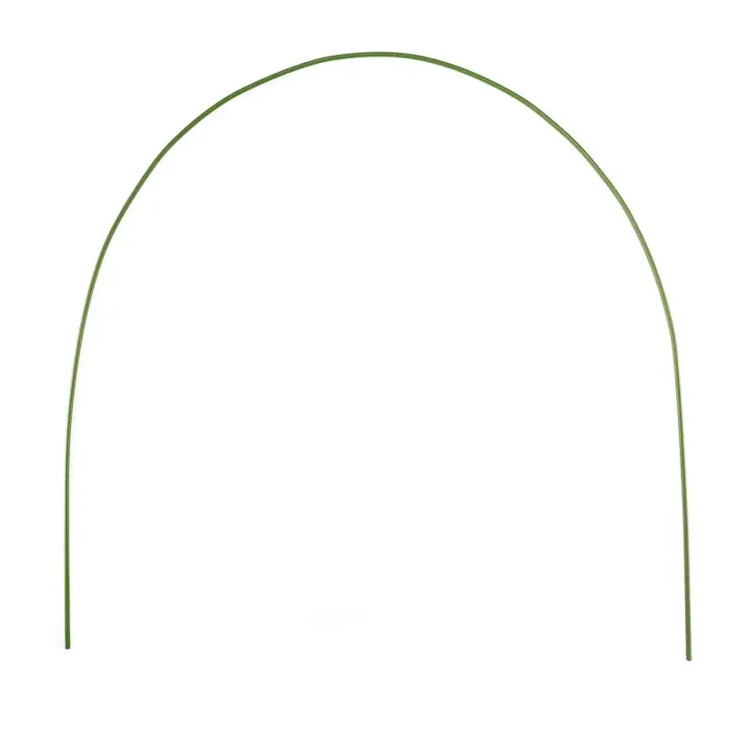 6 Pcs Greenhouse Hoops Plant Hoop Grow Garden Tunnel Hoop Support Hoops Plant Holder Tools for Stakes Agriculture Farm