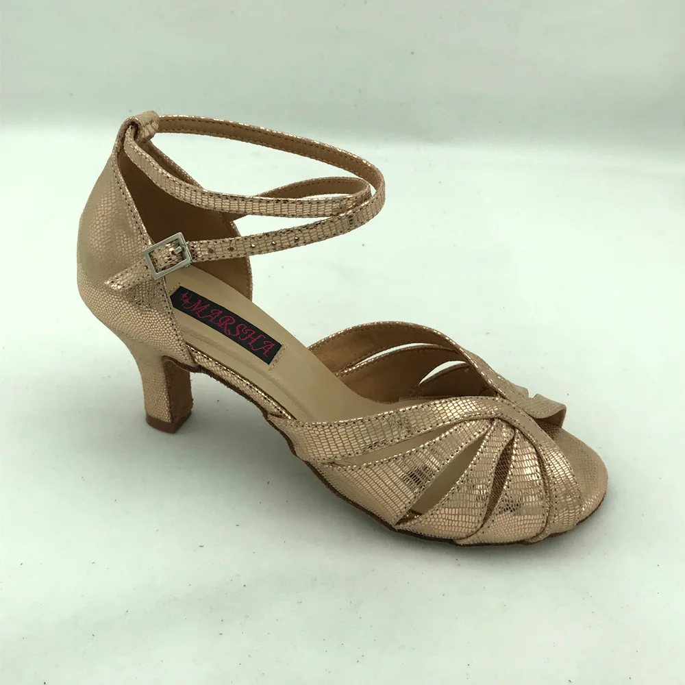 6.5 centimetri tacco basso Scarpe Da Ballo Latino Scarpe Per le scarpe Da donna Salsa practice scarpe comode scarpe da ballo latino scarpe MS6223LGL