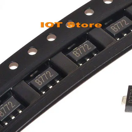2SB772 B772 8040 SMD PNP 중간 전력 트랜지스터 SOT-89
