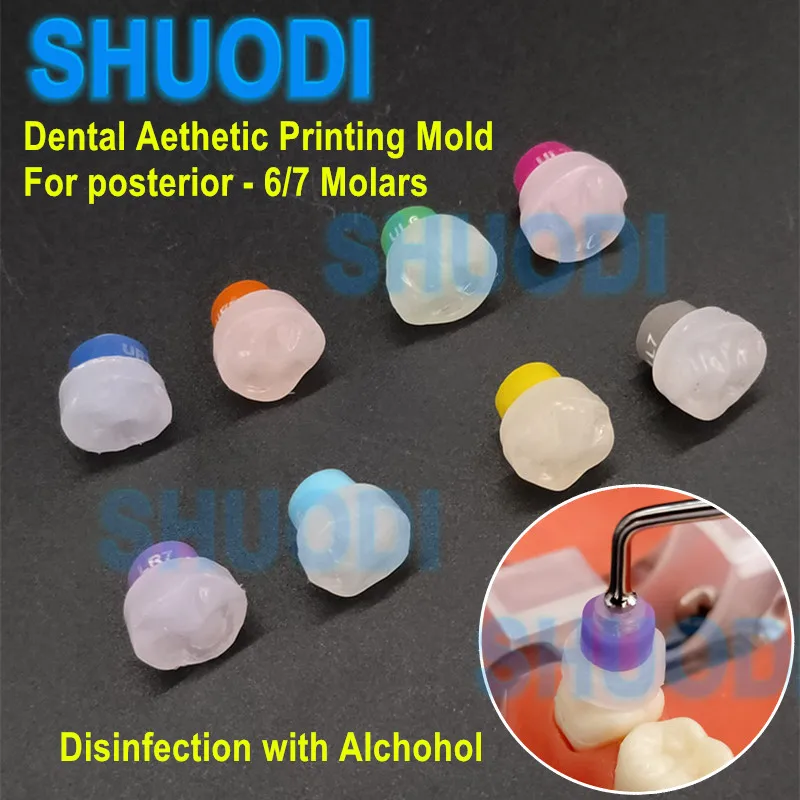 Dental Aesthetic Printing Mold Restoration of Posterior Teeth Printing Mould used for Resin Composite Trimmer Spatula