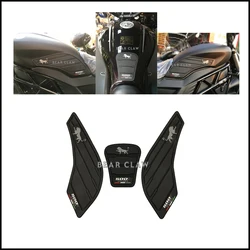 High quality Motorcycle Tank Traction Side Pad Gas Fuel Knee Grip Decal For Benelli 500C 502C