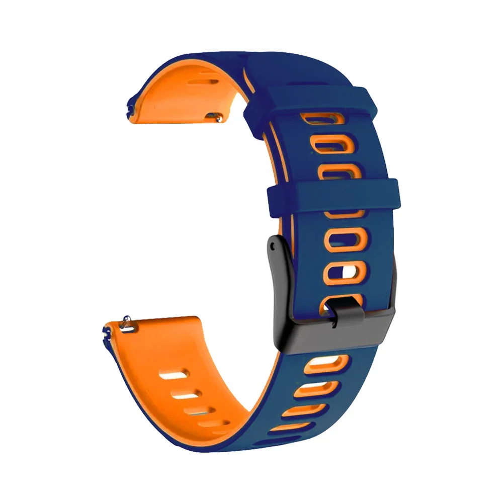 Ремешок силиконовый для Xiaomi Huami Amazfit GTR GTS 4/3/2 2e, браслет на запястье для смарт-часов GTR4/3 3 Pro/GTR 47 мм, 20/22 мм