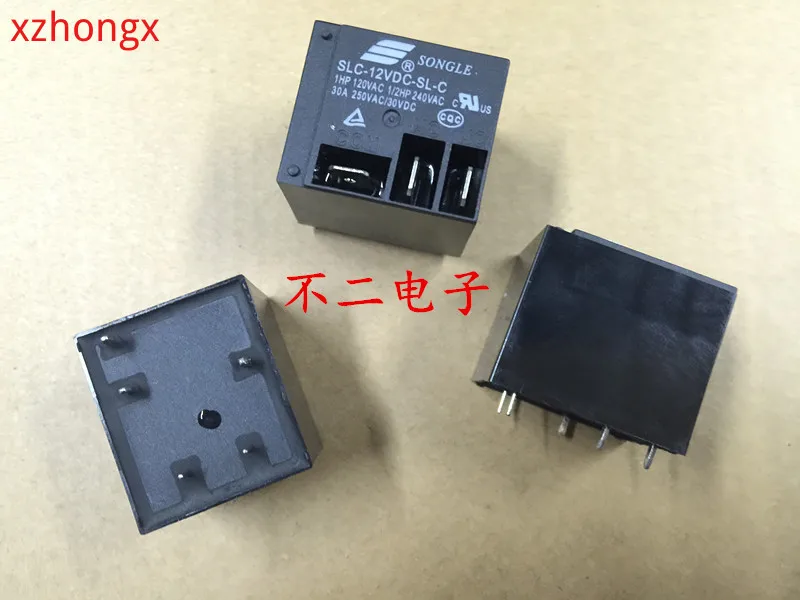 relay T91 SLC-12VDC-SL-C 12V 5 pies 30A 250V