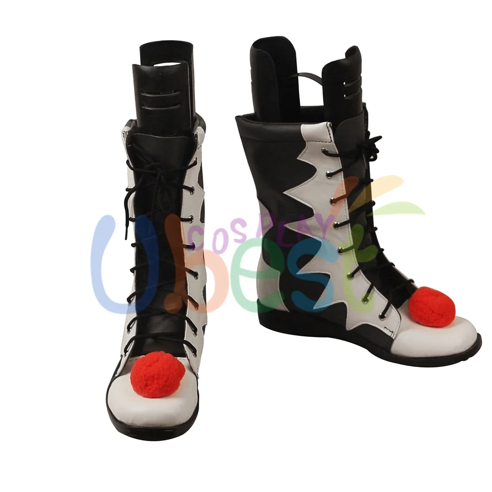 Pennywise Shoes Cosplay The Dancing Clown IT Halloween Men Boots Ver 2