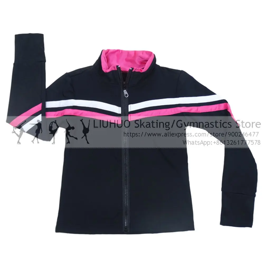 Figure Skating pants Kids Jackets Sets Girls Children Quality Strapes Women Skiing ice skating pantss for skating training wear