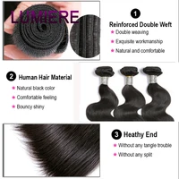 8-40Inch Loose Body Wave Bundles Brazilian Human Hair Weave Bundles 3/4 Bundles Deal Top Quality Human Hair Extensions Wholeasle 3