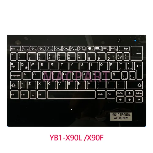 Imagen 2 del producto Nuevo teclado Original para 10,1 ""Lenovo Yoga Book Yogabook YB1-X90L YB1-X90F YB1-X91L YB1-X91F X90 X91 cubierta superior con reposamanos
