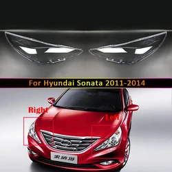 Hysurt sonata 2011 2012 2013用ヘッドライトレンズ,フロントカーライト交換用カバー,2014