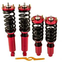 Coilovers  Kit for Honda CR-V 1996-2001 Adjustable Height Shock for CRV 96 97 98 99-01 Front Rear Adj. Height