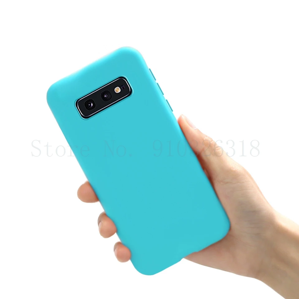 For Samsung Galaxy S10e Case  Silky and Soft Touch Premium Soft Silicone Phone Case For Galaxy S10E S10 E SM-G970F/DS  5.8\