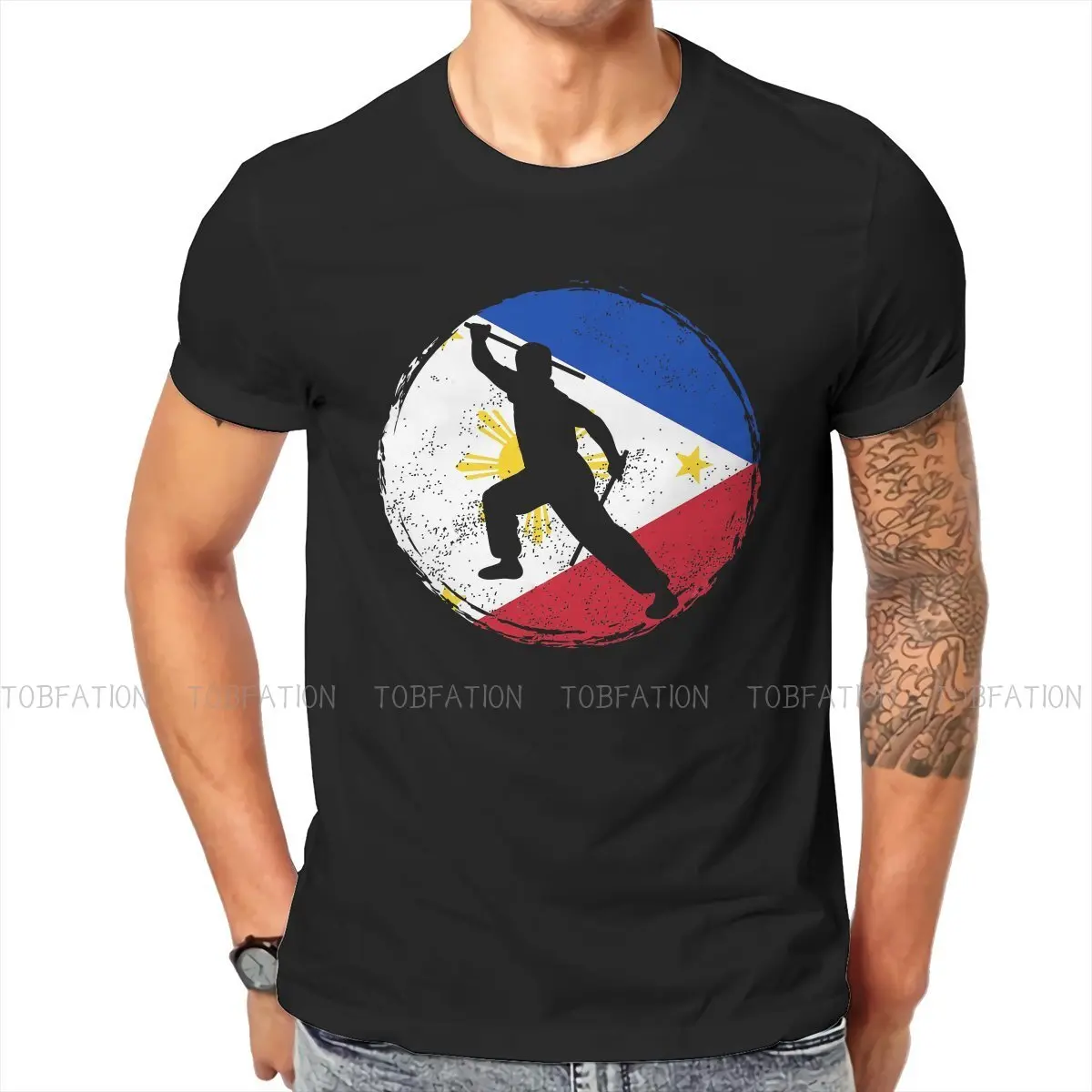 FMA Sparring Sticks Filipino Style TShirt Eskrima Kali Arnis Top Quality New Design Gift Clothes  T Shirt Stuff Hot Sale