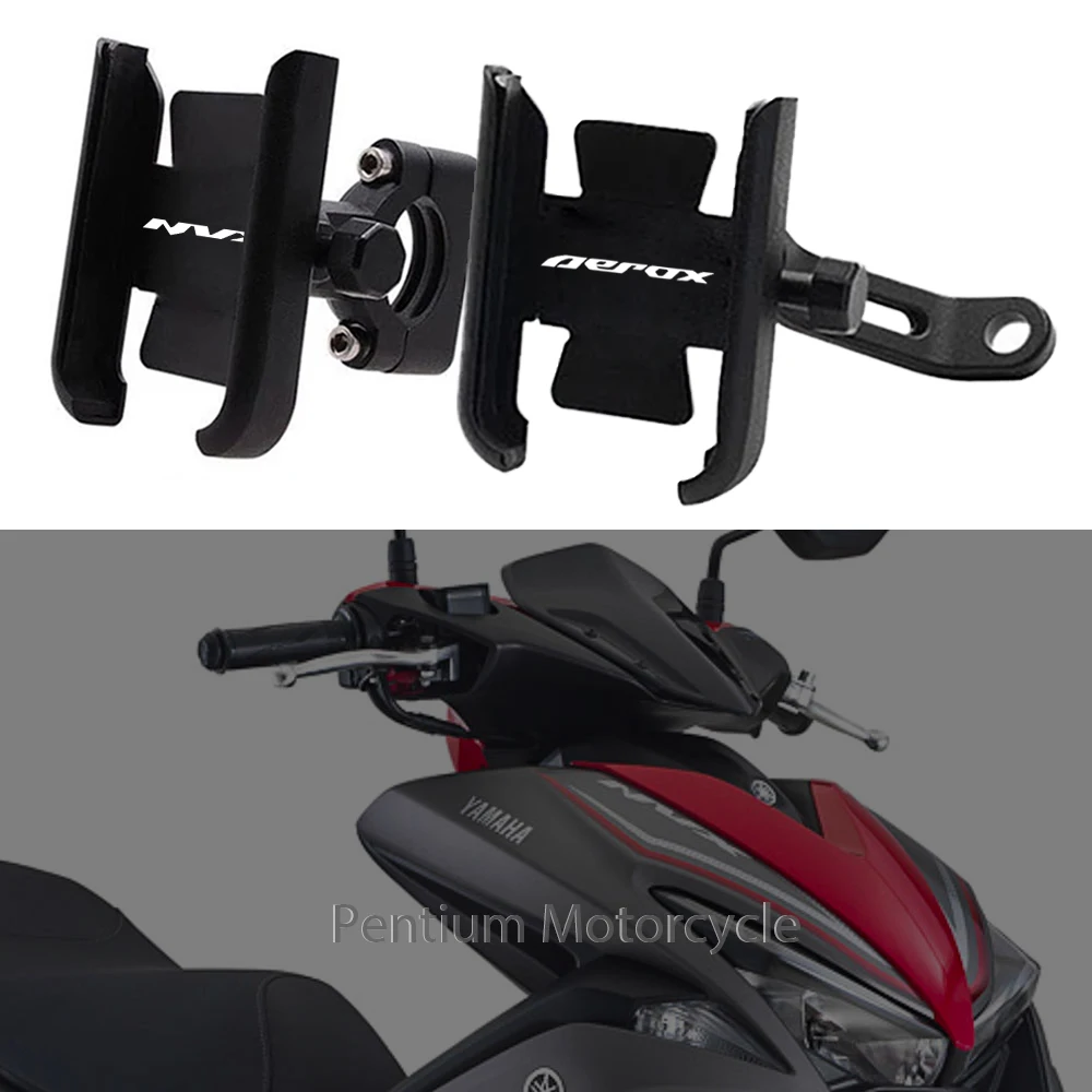 

Motorcycle Mobile Phone Holder Handlebar GPS Stand Navigation Bracket For YAMAHA NVX155 AEROX155 NVX AEROX 155 2015-2019 2018