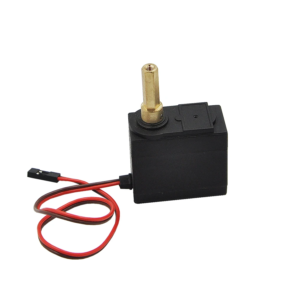 Nuovo servo ambulante del motore Huina 1550/1592 con albero in metallo per accessorio per escavatore RC