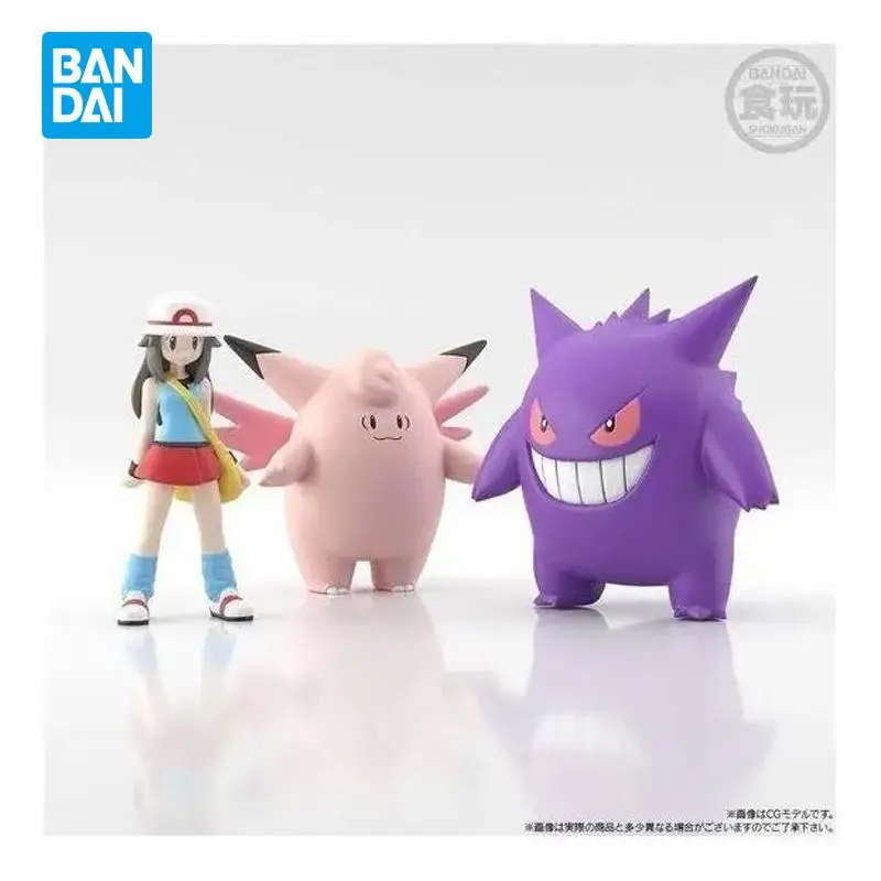 Bandai Original 1/20 Pokemon PB Scale World Clefairy Gengar Anime Toy Action Figure Model Toys Gift for Birthday Children