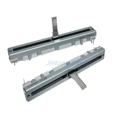 1 pz ALPS Slide potenziometro 75MM 20 kax2 Dual-Unit Mixer Volume Pusher RS6011 Fader maniglia lunghezza 15mm