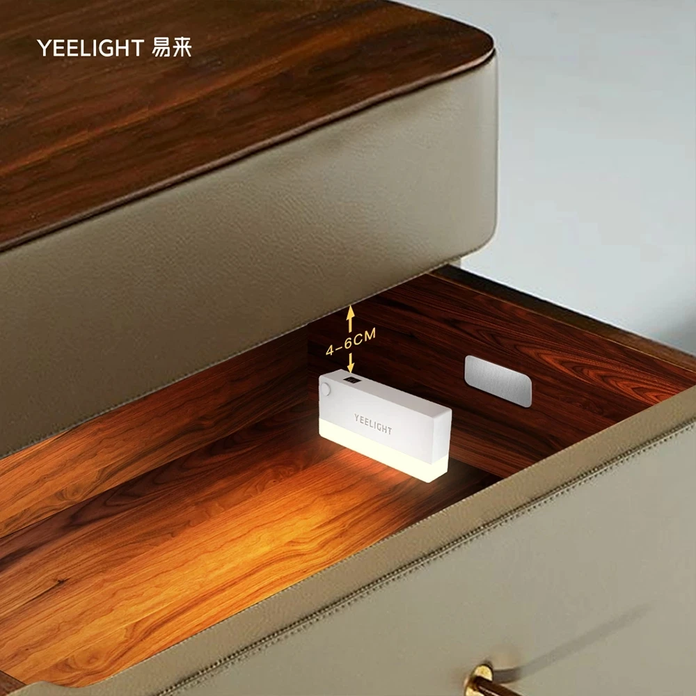 Luz do guarda-roupa no armário de vinho automático cabo de carregamento livre indução luz armário de sapato gaveta luz