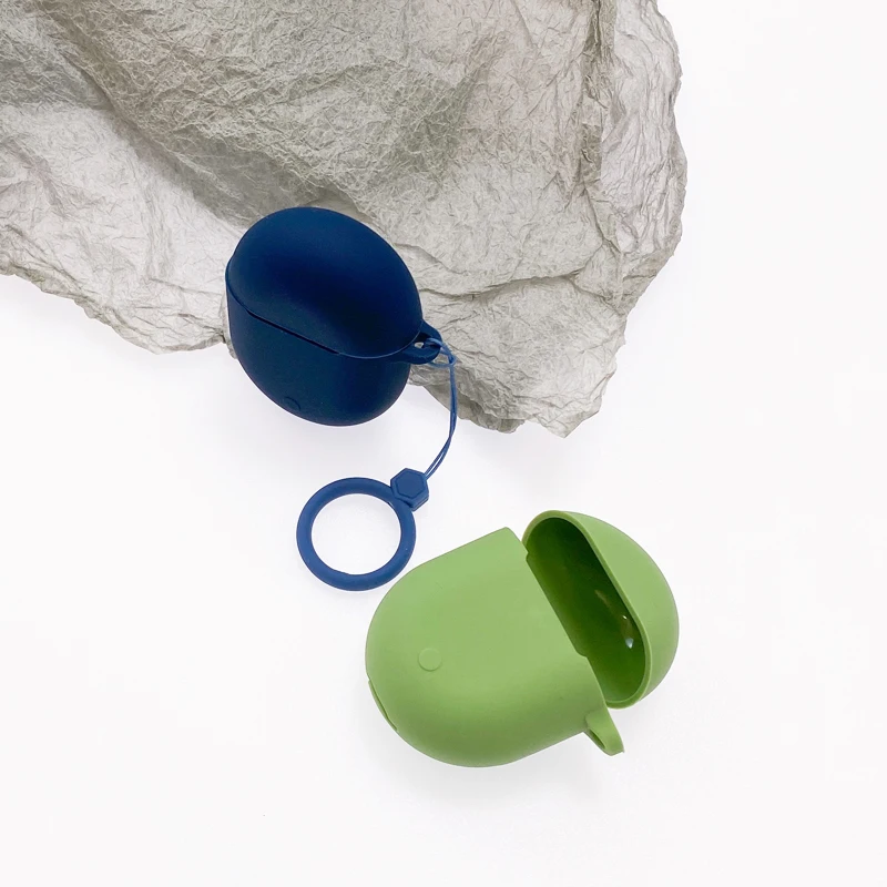 كارتون ديزني سماعة حافظة لهاتف شاومي ريدمي إيردوتس 3 برو سيليكون اللاسلكية بلوتوث سماعة الغطاء الواقي مع هوك